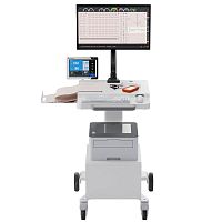 Cardiac stress test equipment Cubestress Systemwith treadmillwith exercise bike