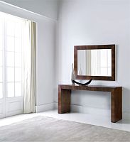 Contemporary sideboard table T-872walnutwalnut baserectangular