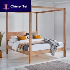 Canopy bed FOUR POSTER CLASSICdoublecontemporarywith storage