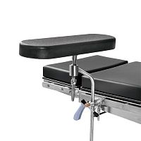Operating table armrest stainless steelwith strap