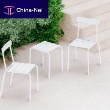 Contemporary side table EASY LOWthermo-lacquered aluminumaluminum baserectangular