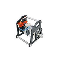 Air-driven hydraulic power unit for high-pressure applicationsfor cleaners
