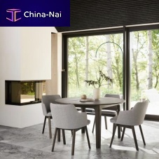 Contemporary dining table #112 oakwalnutlacquered wood