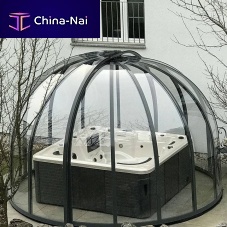 Aluminum spa enclosure SFERA