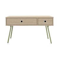 Contemporary bedside table LUCEwoodenrectangularwith drawer