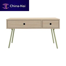 Contemporary bedside table LUCEwoodenrectangularwith drawer