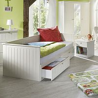 Single bed DREAMWORLD 2 : 58798contemporarychild'swith drawer