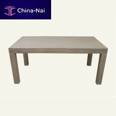 Contemporary table SAHARAoakoak baserectangular