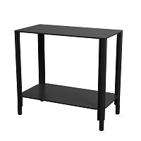 Minimalist design side table DMB-77X81H77-0PR-PEDaluminumHPLaluminum base