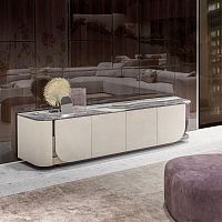Contemporary sideboard HOLDebonymetalmarble
