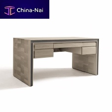 Contemporary desk G-626woodenpanel end