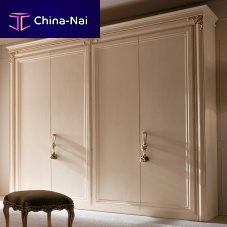 Traditional wardrobe CLARAMDFbirchwith sliding door