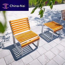 Contemporary chair PORTIQOAoutdoorhardwoodacacia