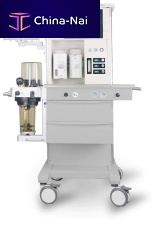 Trolley-mounted anesthesia workstation APUS x2with respiratory monitoringwith ventilator
