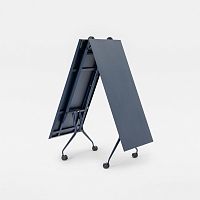 Contemporary table ARGO LIBRO METALpowder-coated steelmetal baserectangular
