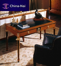 Empire style desk 133leather4-legged