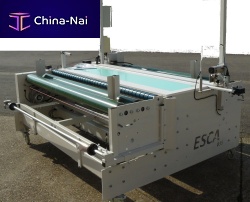 Fabric inspection machine with reconditioning