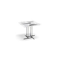 Contemporary side table ALIBIMDFmetal basesquare