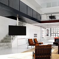 Contemporary TV ceiling mount FLIP 900swivelmotorizedremote-controlled