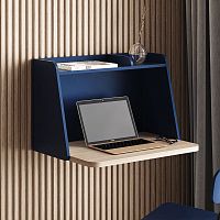 Scandinavian design secretary desk Workin Mini Fixoaklaminatewith storage