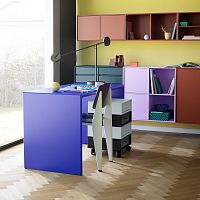Free-standing desk X80160contemporarylacquered MDFstraight