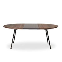 Contemporary table CORDUROYoakwalnutMDF