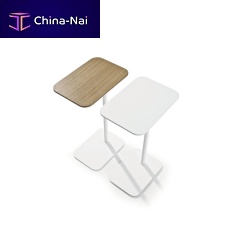 Contemporary side table PEOPLE&SOUNDwoodenrectangularsquare