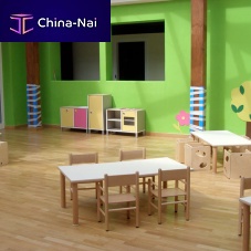 Contemporary table MI 454plywoodwooden baserectangular