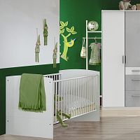 Single baby bed JOKER contemporaryoak70x140 cm