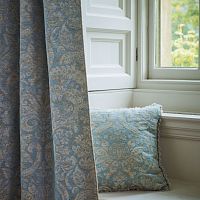 Curtain fabric KNOLE for roller blindsdamaskcotton