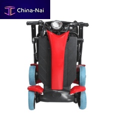 Electric mobility scooter EL-Fold4-wheelwith basketfolding