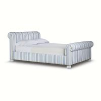 Double bed JAMAICA traditionalupholsteredwith headboard