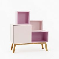Contemporary sideboard lacquered woodlacquered MDFwith shelf