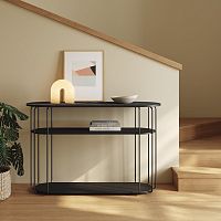 Contemporary sideboard table Cavalacquered MDFmelaminemetal base