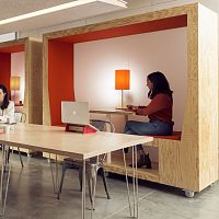 Workstation desk NOMADE L&S original designwoodencommercial