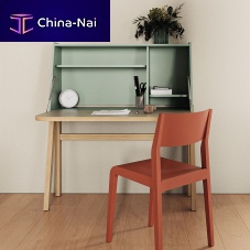 Scandinavian design writing desk Workinoaklaminatewith storage