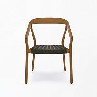 Contemporary chair PUREoutdoorindoorrope