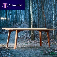 Contemporary table ADAMONwoodenwooden baserectangular