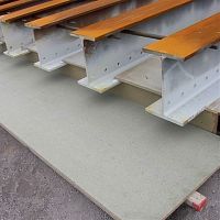 Cement formwork panel VIROC® compositeparticle boardinsulating