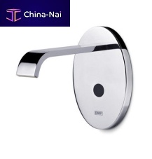 Washbasin single tap OVALISwall-mountedelectronicmetal