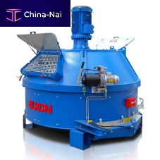 Electric concrete mixer stationary