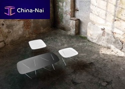 Contemporary coffee table lacquered woodsquarehome