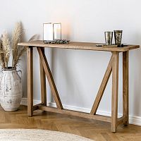 Traditional sideboard table Lucas teakwooden baserectangular