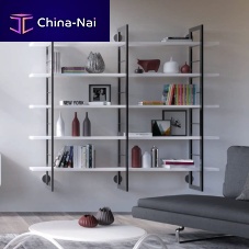 Wall-mounted shelf ALICEmodularcontemporarylacquered wood