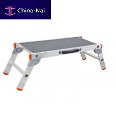 Stationary step ladder aluminum