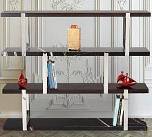 Contemporary shelf ELBAwoodenmetalstone