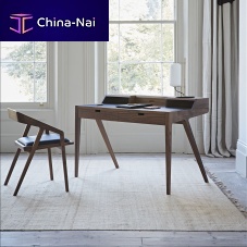 Contemporary secretary desk KATAKANAAmerican walnutleather