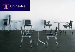 Contemporary table resinroundfor restaurant