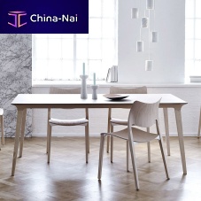 Contemporary dining table LAUashash baserectangular