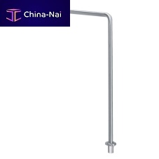 Stainless steel grab bar BS0010CSL-shapedwall-mountedcommercial